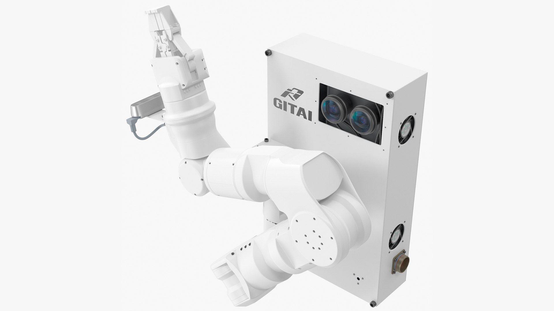 GITAI S1 Space Robot Rigged 3D model preview