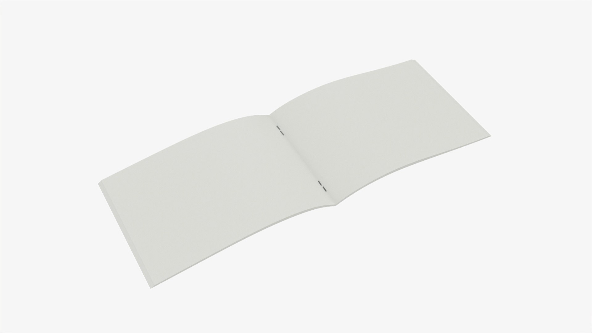 Brochure guide book 05 open 3D model - TurboSquid 1779720