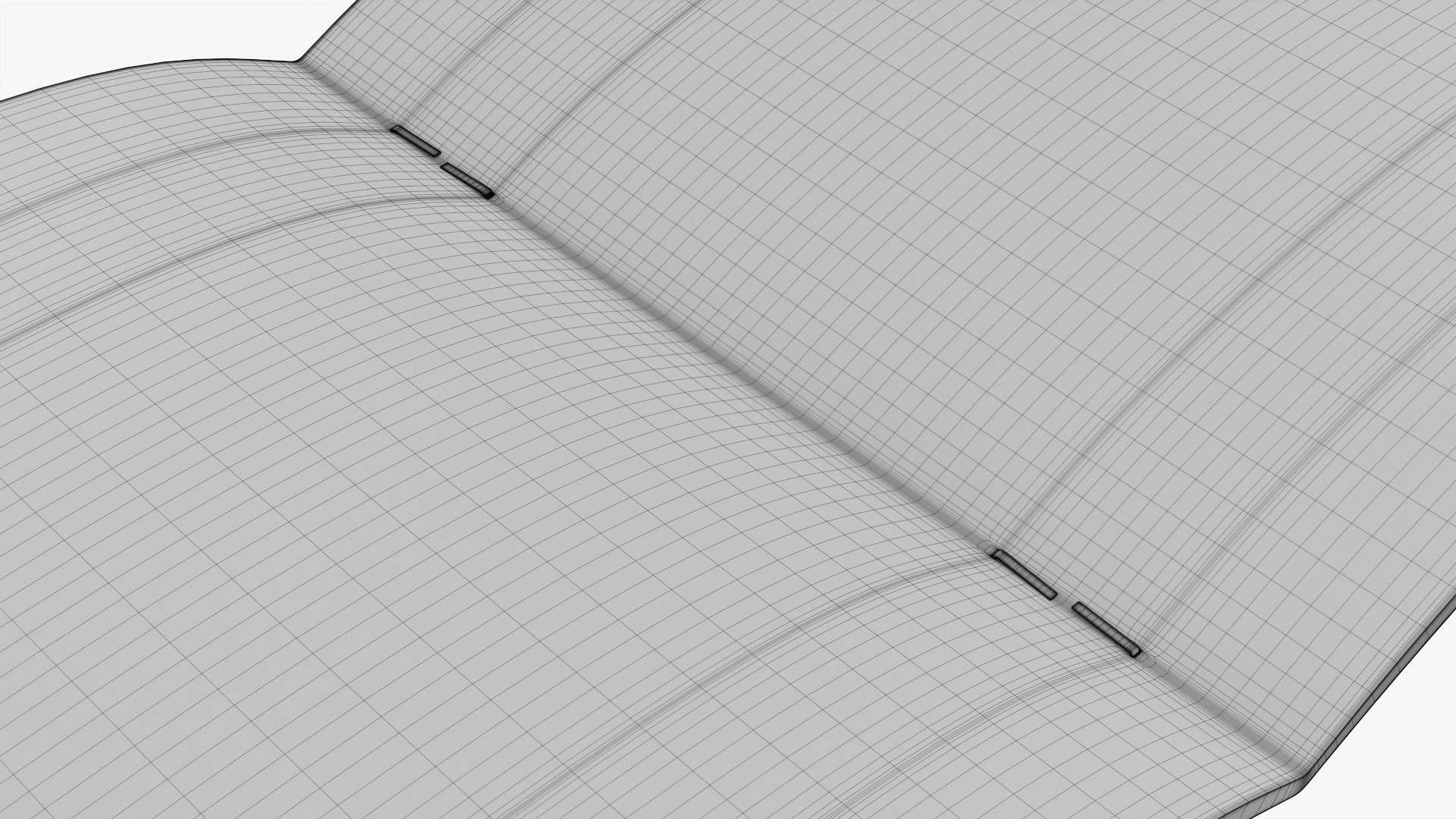 Brochure guide book 05 open 3D model - TurboSquid 1779720