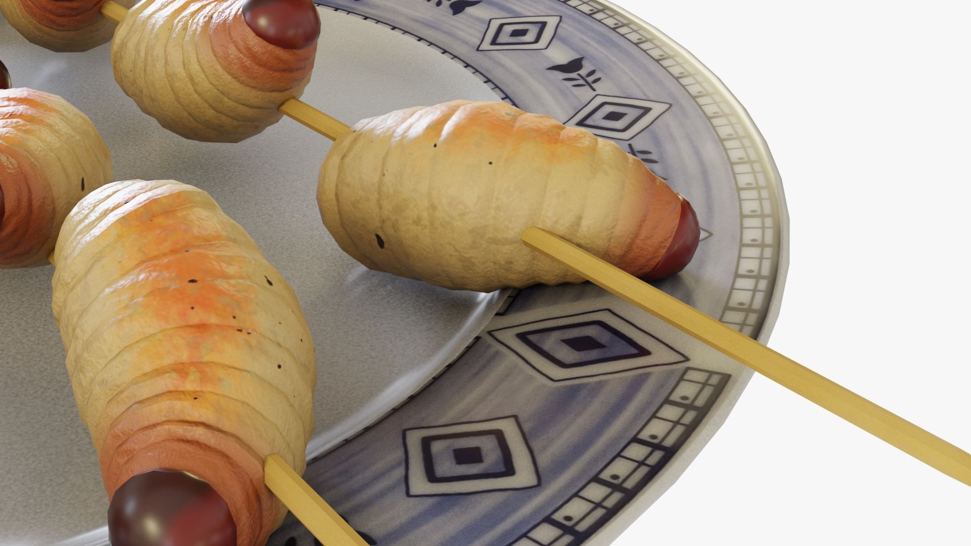 3D Sago grubs model https://p.turbosquid.com/ts-thumb/vQ/BpEYig/VM/0010/jpg/1764446953/1920x1080/fit_q87/18417ce6a61f90d46457960074ecccbc3cc24189/0010.jpg