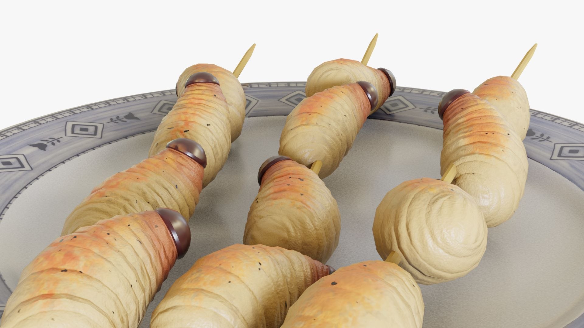 3D Sago grubs model https://p.turbosquid.com/ts-thumb/vQ/BpEYig/k0/0008/jpg/1764446952/1920x1080/fit_q87/c0a965259da142718d98036c95a068202976bde7/0008.jpg
