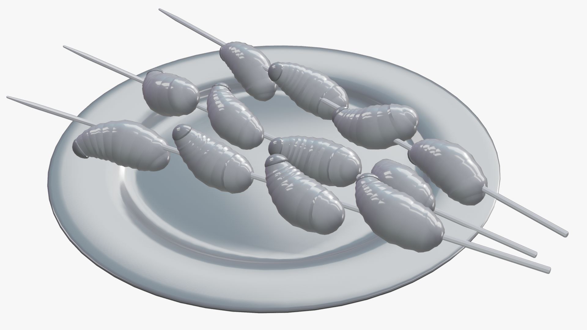 3D Sago grubs model https://p.turbosquid.com/ts-thumb/vQ/BpEYig/s0/0030/jpg/1764446969/1920x1080/fit_q87/947eb9fd1cb3f31584036c6ba043c94607b26bda/0030.jpg