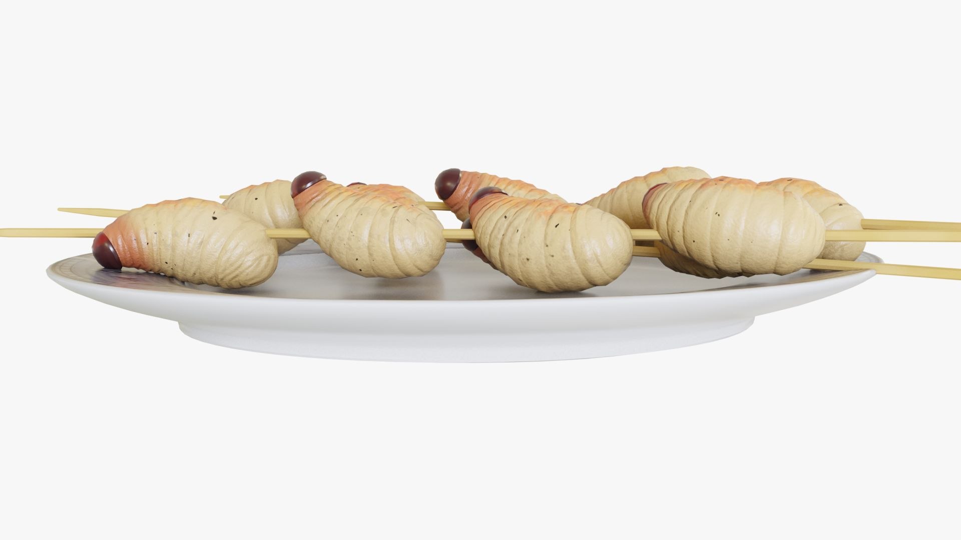 3D Sago grubs model https://p.turbosquid.com/ts-thumb/vQ/BpEYig/tI/0013/jpg/1764446955/1920x1080/fit_q87/8493f584dc026bd2b76c45ecfdd738468e6ce922/0013.jpg