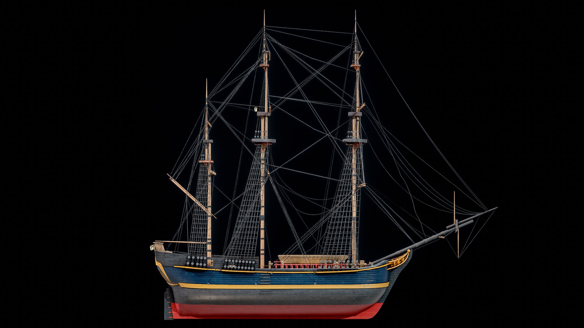 3D HMS Bounty Full-Rigged Sailing Ship PBR https://p.turbosquid.com/ts-thumb/vQ/FIkoBY/6g/r_viewport_048/png/1683158133/1920x1080/fit_q87/a98163033409cc1decbe9690faa77766f9c29bb8/r_viewport_048.jpg