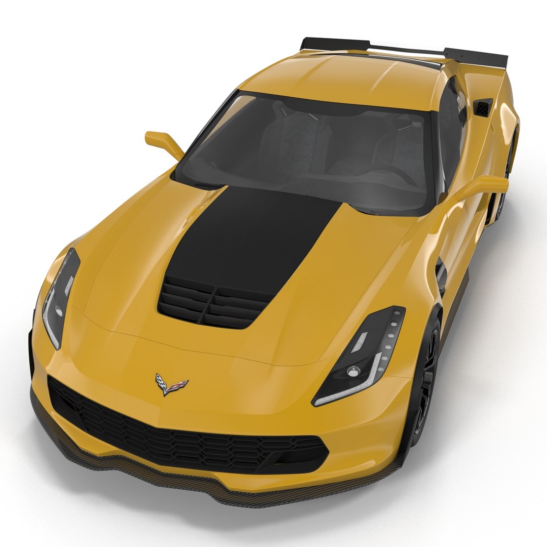 Chevrolet Corvette 3D Model 3D model preview