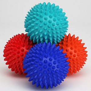 3D massage ball model