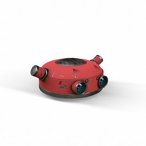 Sci-fi Robot Head V2