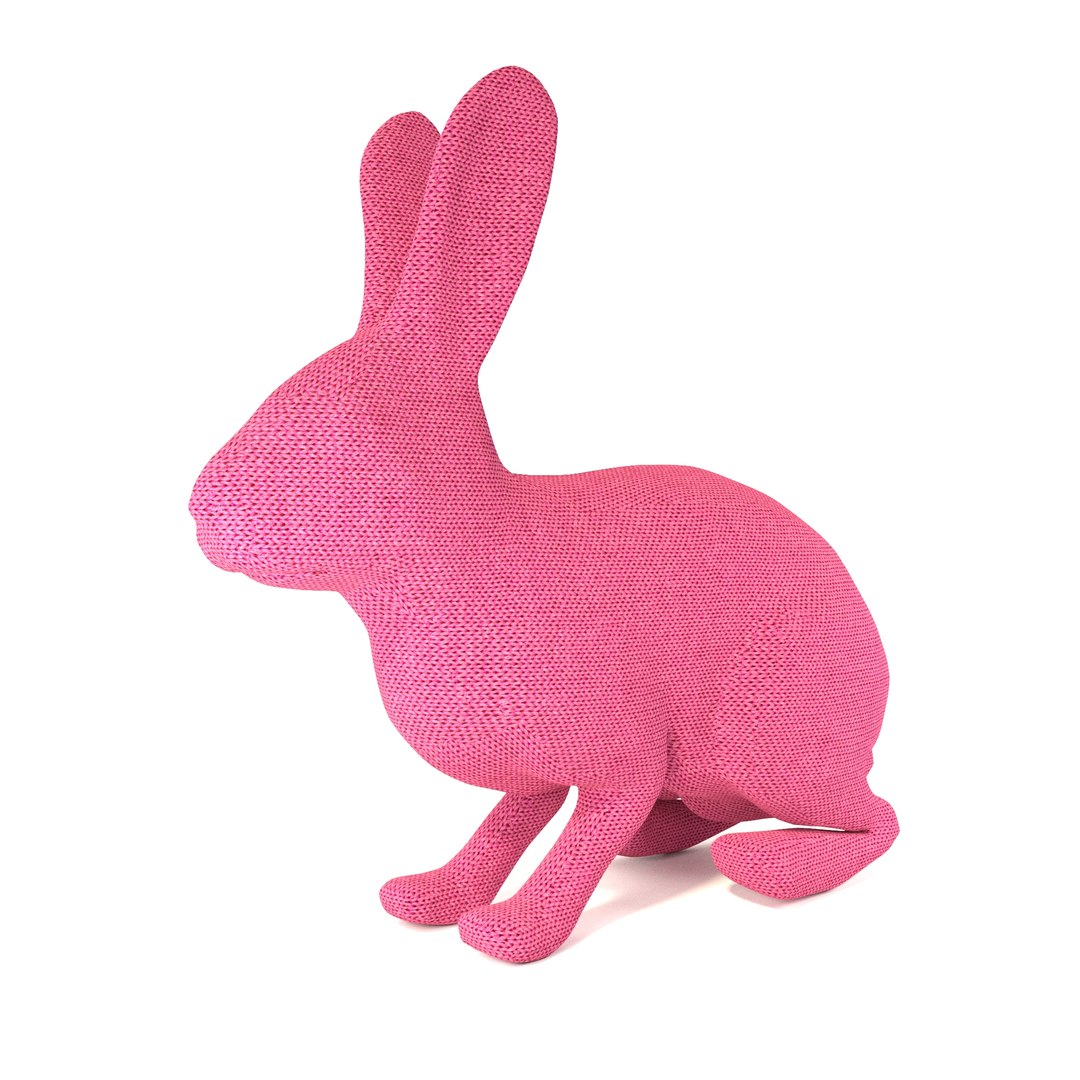 Fabric Rabbit 3D model TurboSquid 1903790