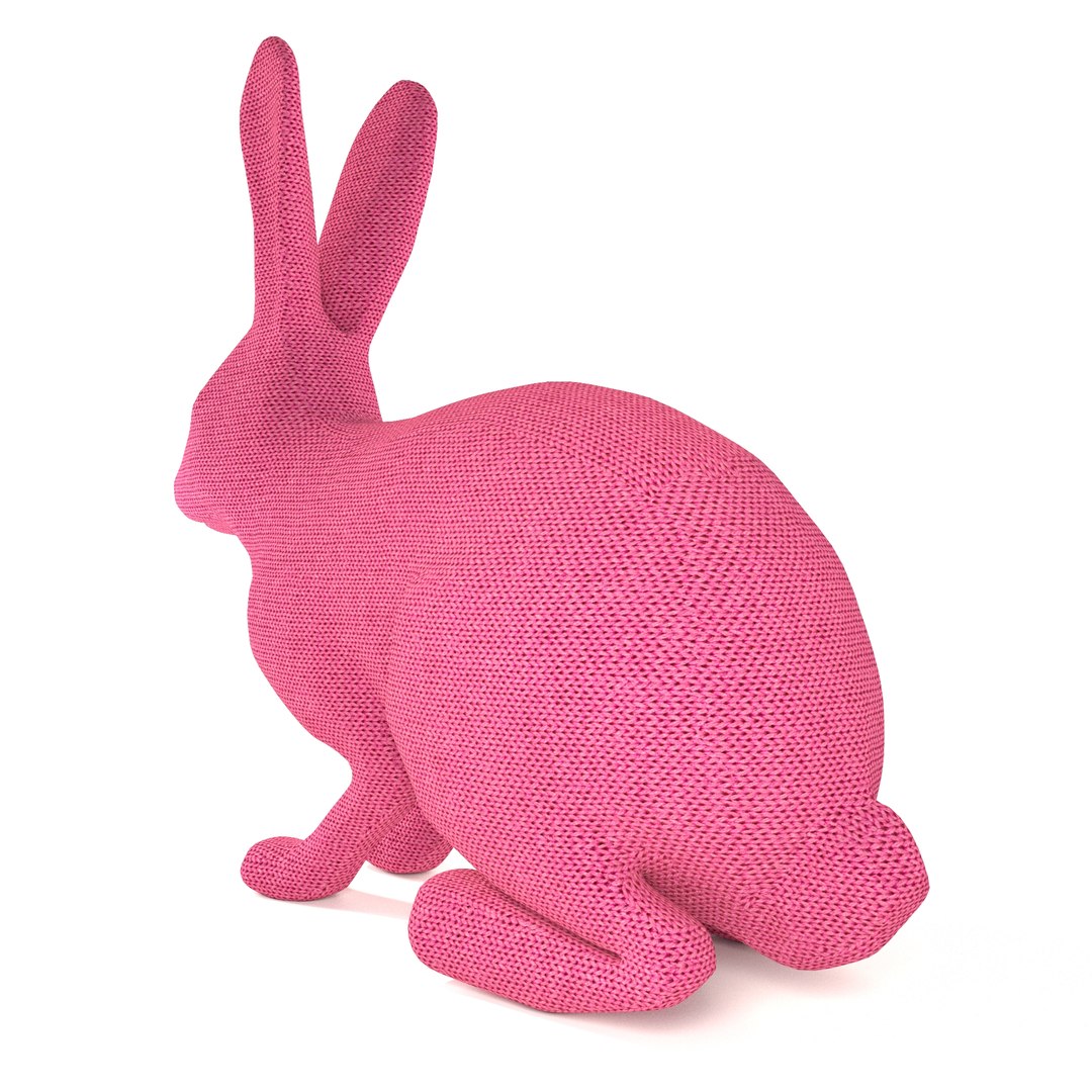 Fabric Rabbit 3D model - TurboSquid 1903790
