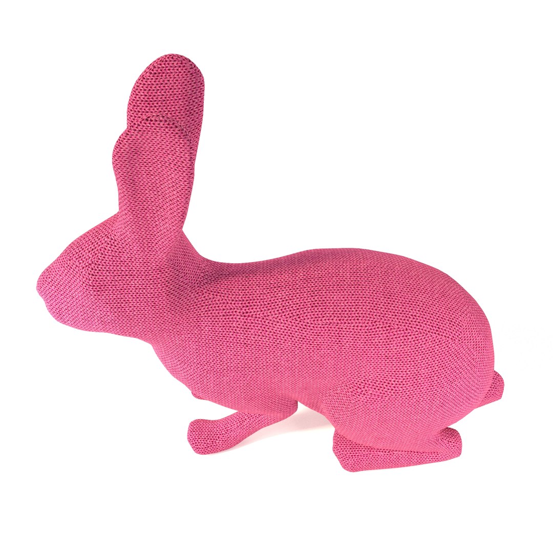 Fabric Rabbit 3D model - TurboSquid 1903790