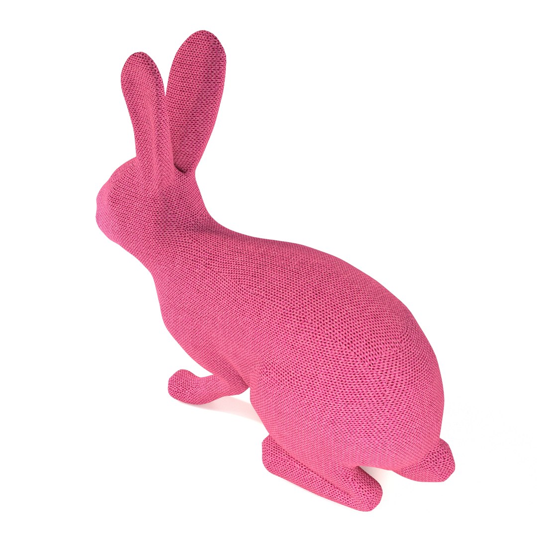 Fabric Rabbit 3D model - TurboSquid 1903790