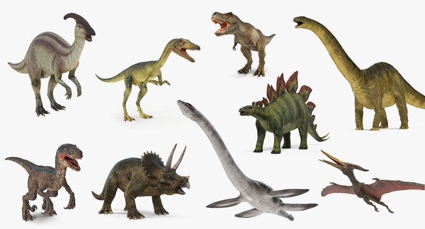 3D dinosaurs 4 model - TurboSquid 1406646