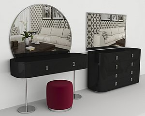 MakeUp Table and Console Set