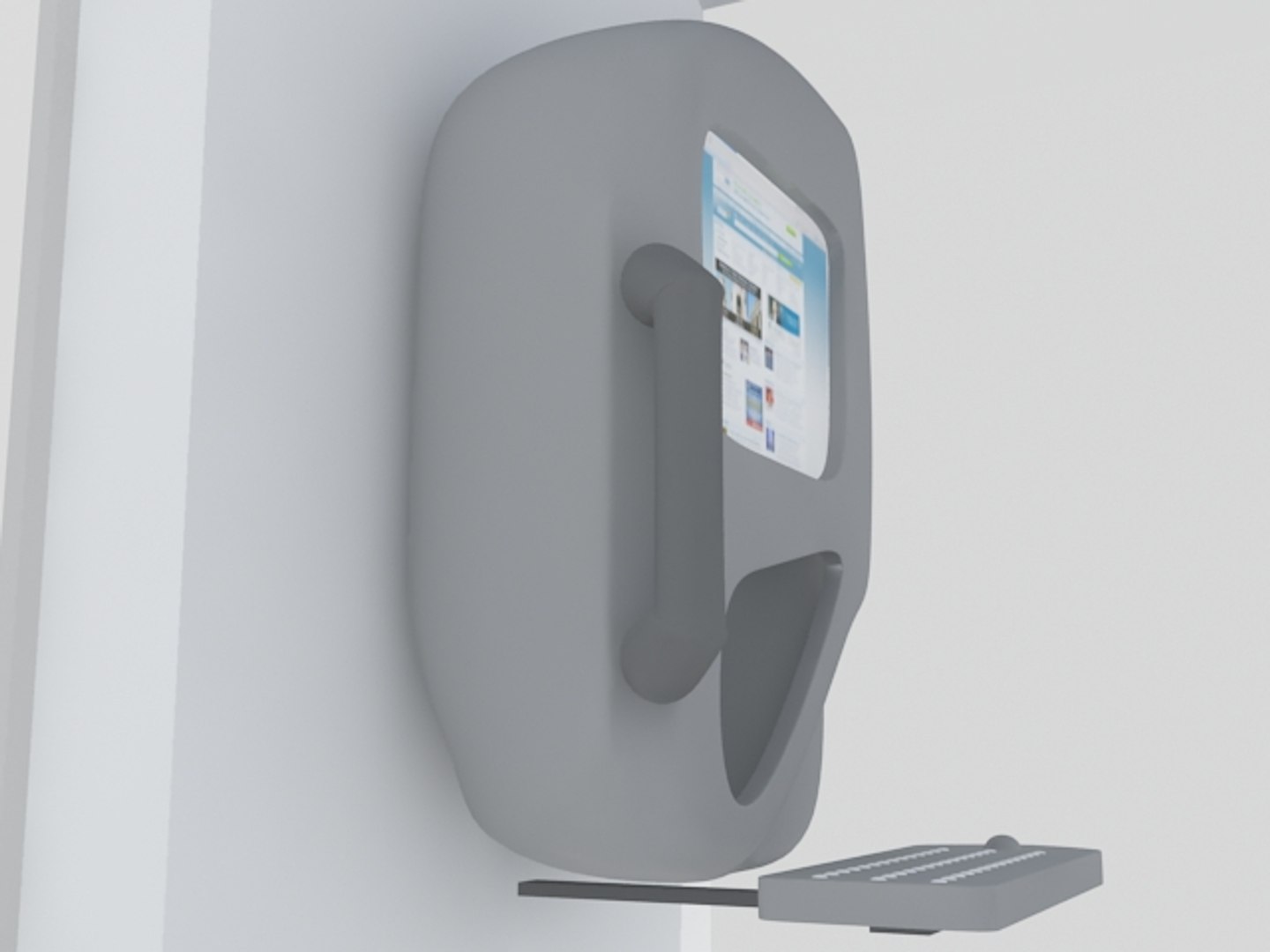 3d Model Internet Booth