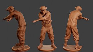 3D Male Music DJ MMDJM 011 model