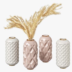 Roche Bobois Facette vases