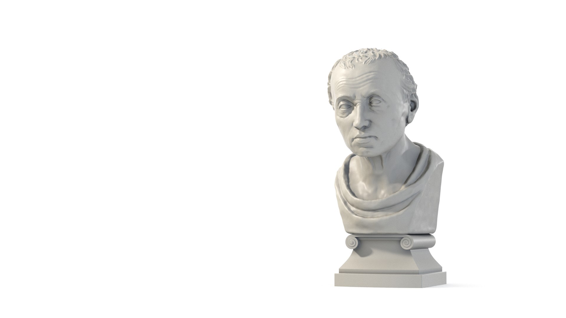 Immanuel Kant 35 cm bust Busts with personality -  Portugal