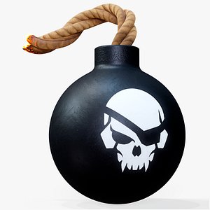 Cartoon Bomb PBR