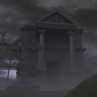 3D Cemetery 3DS Model