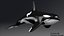 Killer Whale C4d Max Maya UNIDAD Unreal Engine 4 PAck