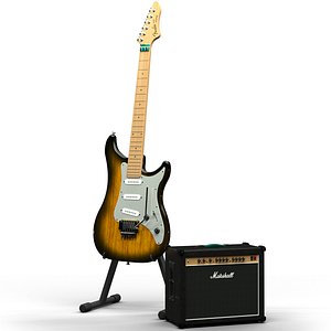 Fender Guitar and Amplifier