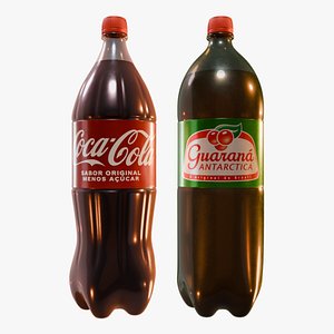 3D Soda Bottles