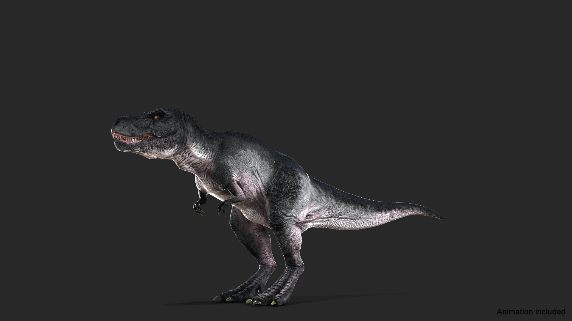 T Rex Eating Animated Rigged 3D - TurboSquid 2102891