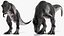 T Rex Eating Animated Rigged 3D