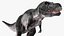 T Rex Eating Animated Rigged 3D