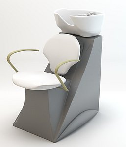 3d hair wash chair