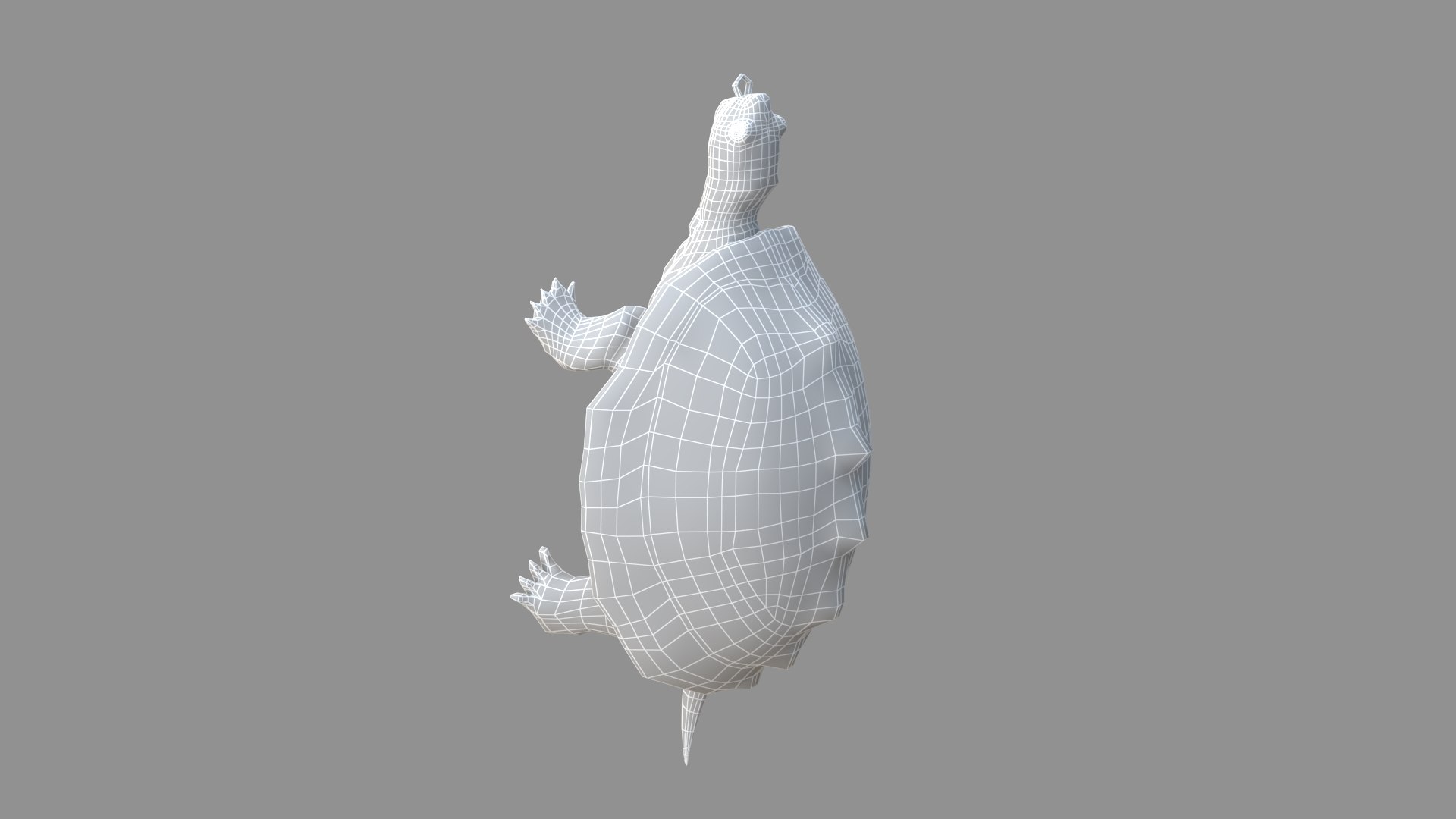 3D Turtle Pendant Golden - TurboSquid 2377385