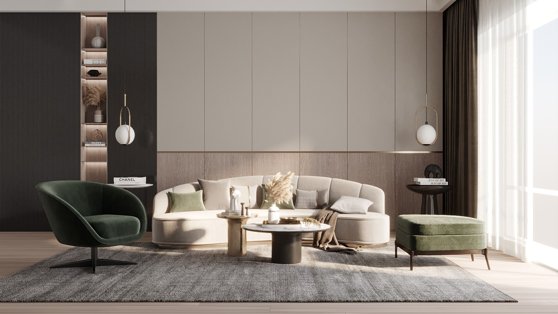 Modern Living Room set 01 3D model - TurboSquid 2097515