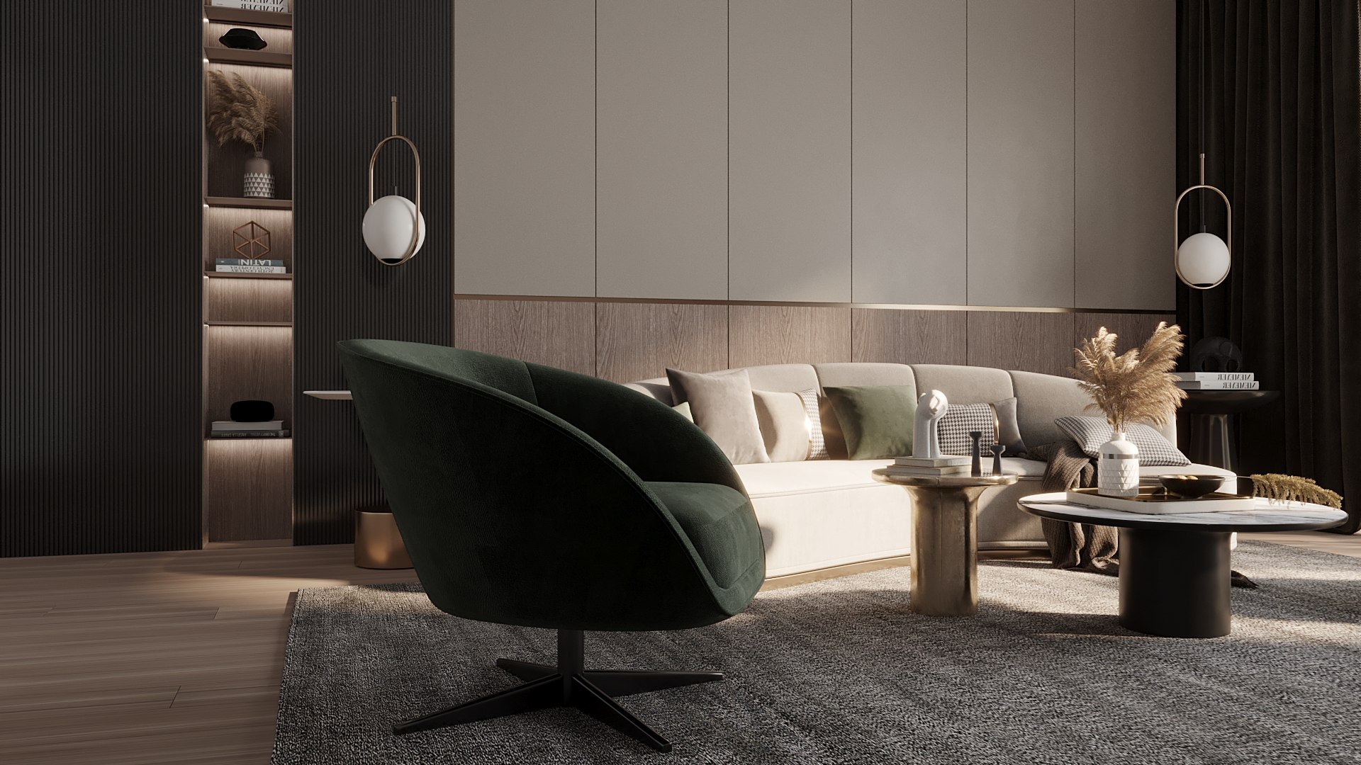 Modern Living Room set 01 3D model - TurboSquid 2097515
