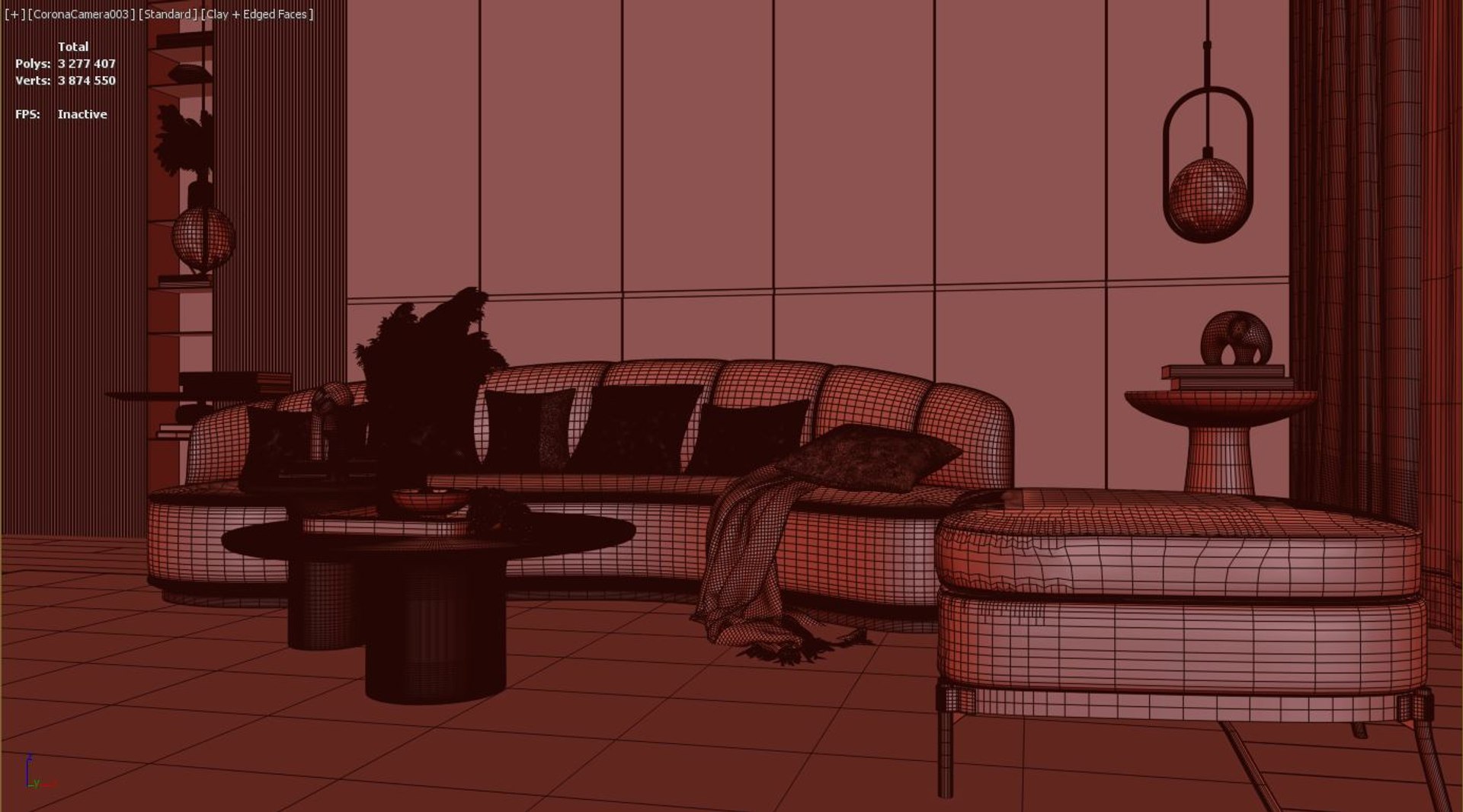 Modern Living Room set 01 3D model - TurboSquid 2097515