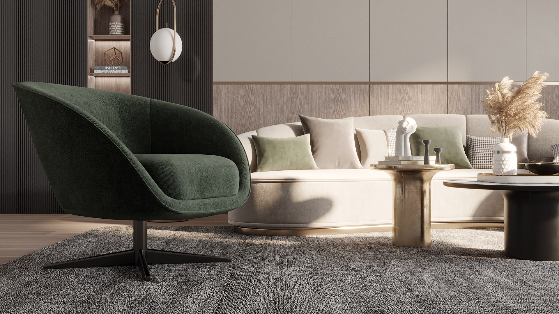 Modern Living Room set 01 3D model - TurboSquid 2097515