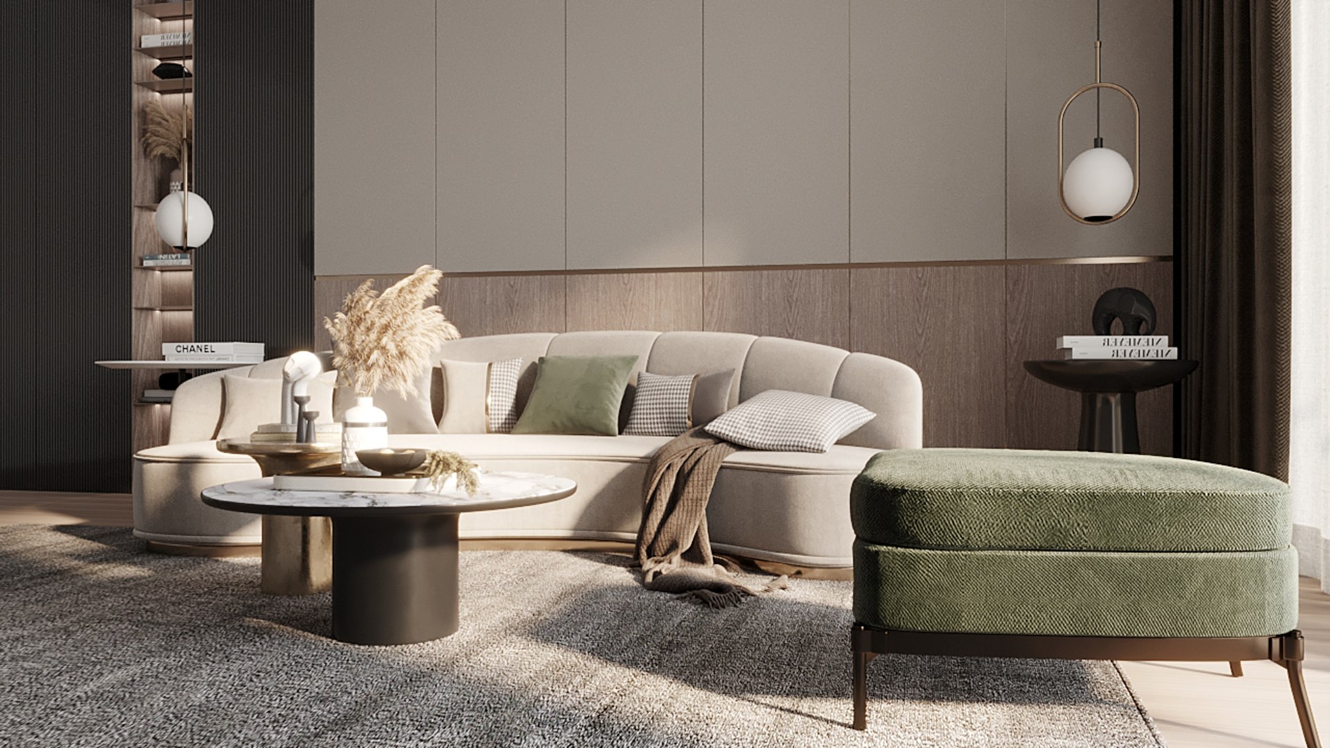 Modern Living Room set 01 3D model - TurboSquid 2097515