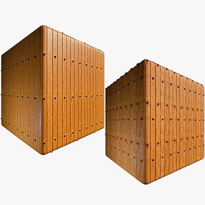 3D model 2x 4K Chapel Door Textures