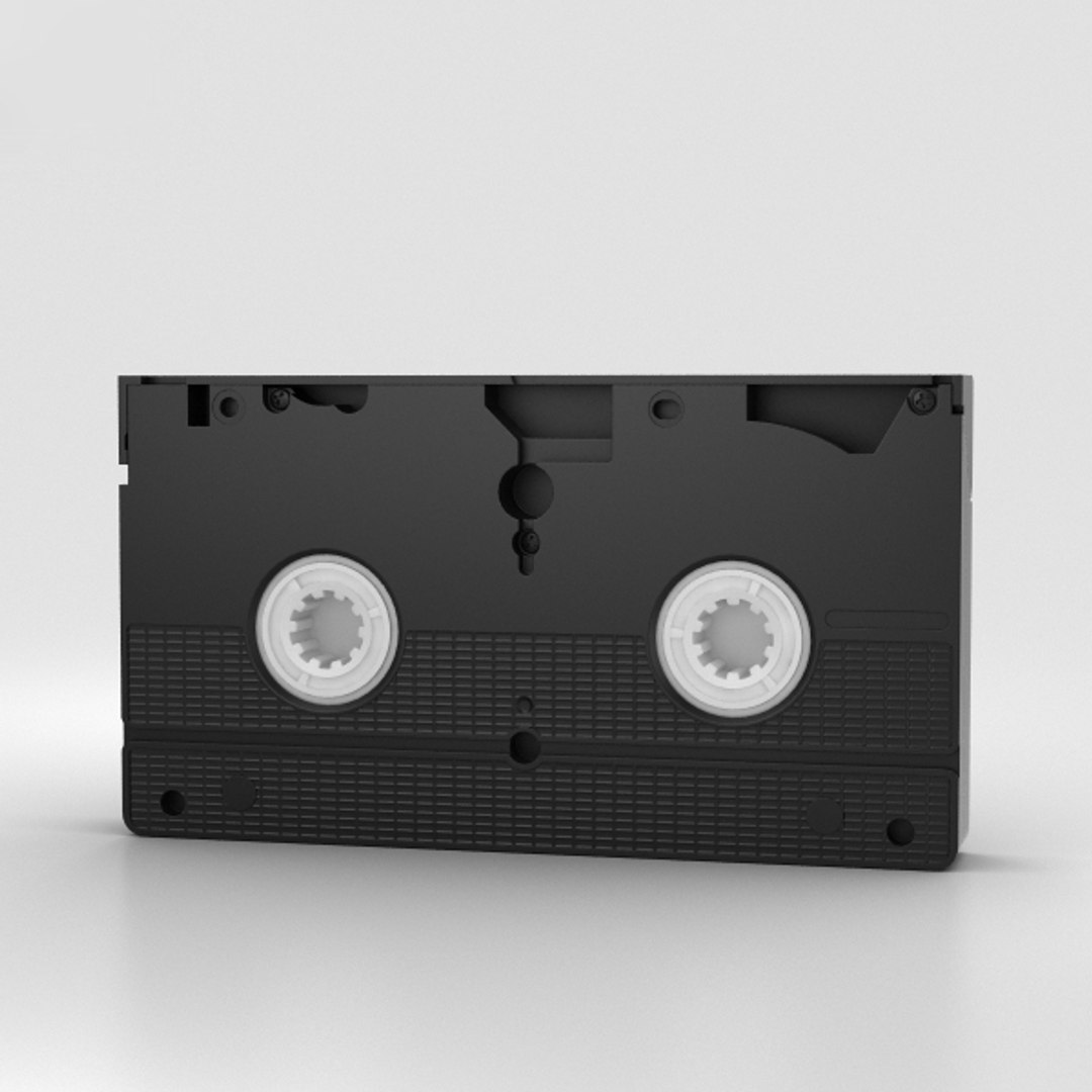 3D vhs cassette model - TurboSquid 1371161
