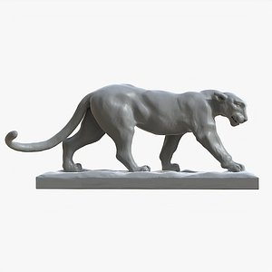 Printable Walking Leopard