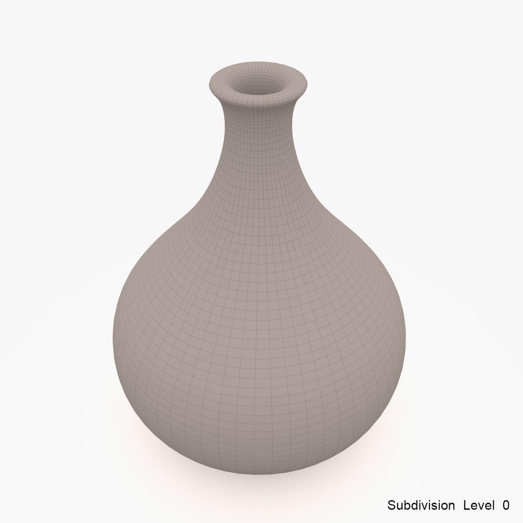 Vase Japanese Porcelain 3d Max