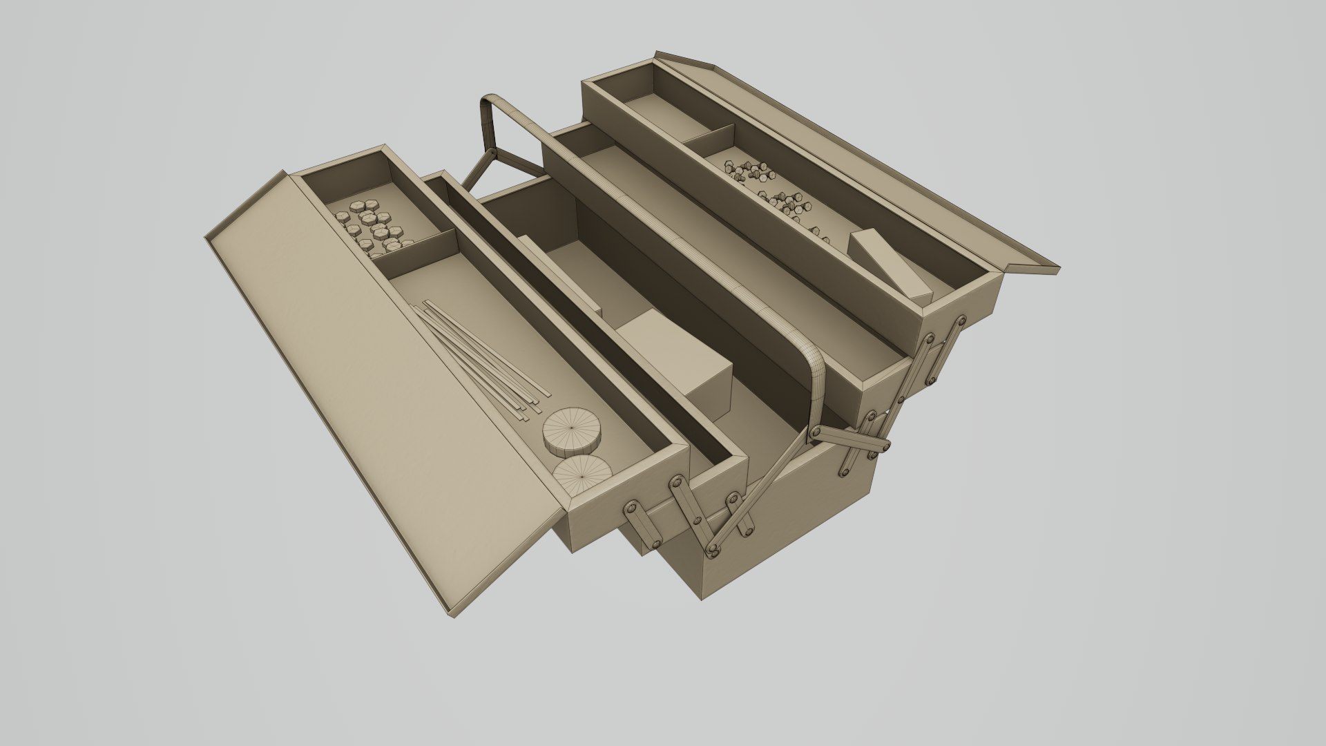 Tool Box 02 Model - TurboSquid 2196901