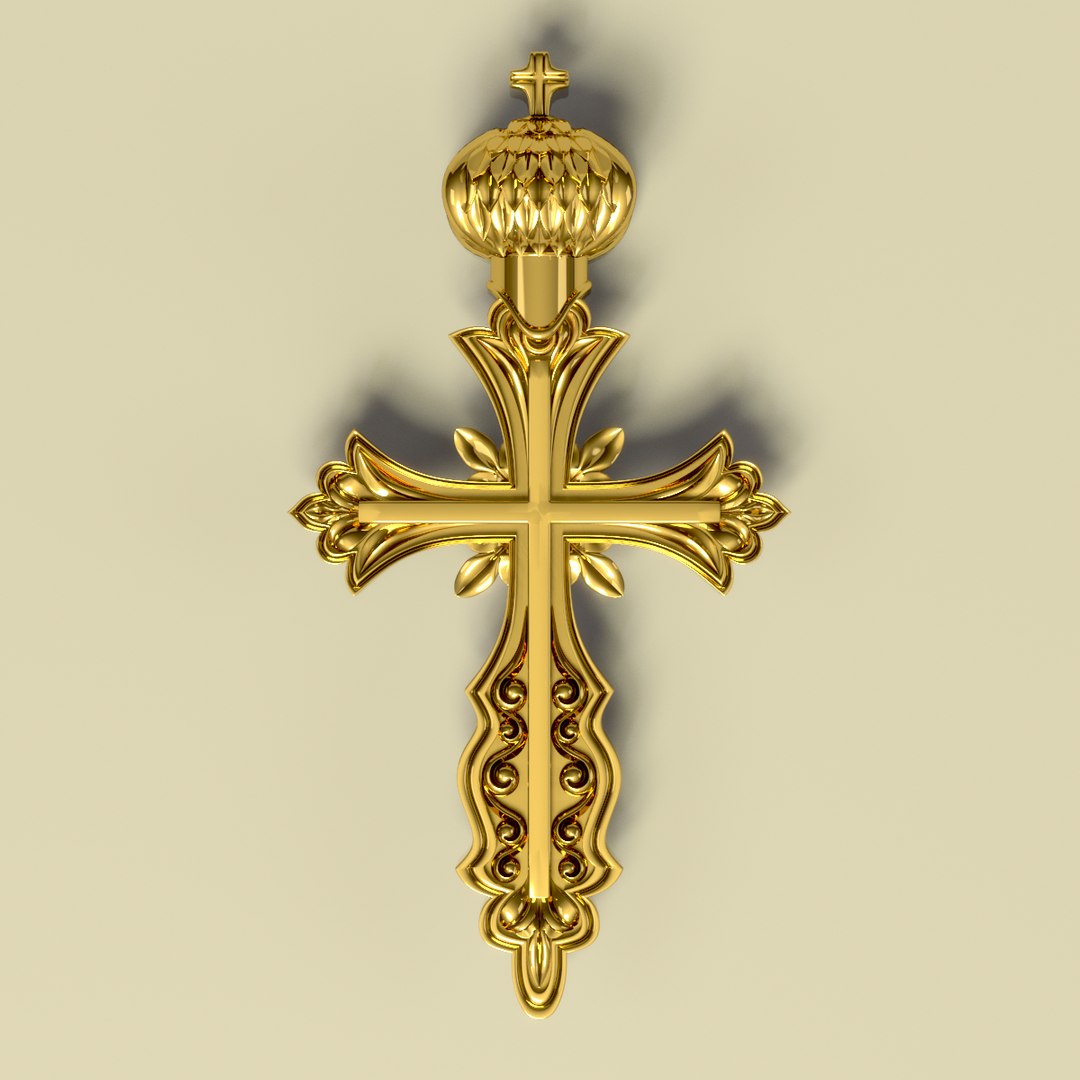 3d cnc cross model