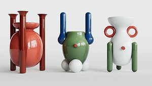 Explorer Vases 3D model