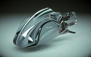 T Hover Bike 08 model
