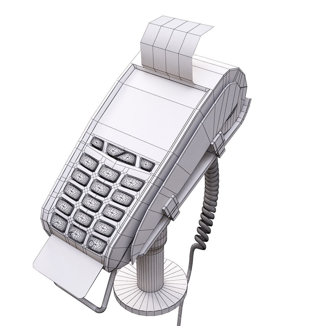 Pin Ingenico Terminals 3D Model - TurboSquid 1228204