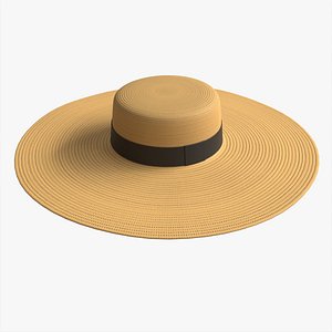 Wide Brim Straw Hat for Women