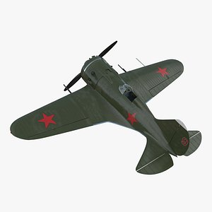3D soviet wwii fighter aircraft