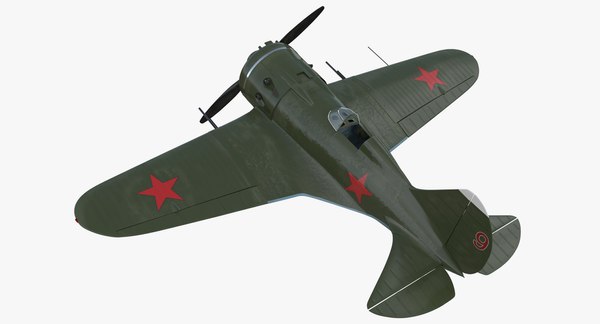 modelo 3d Aviones de combate soviéticos de la segunda guerra mundial  Polikarpov I-16 - TurboSquid 1161964