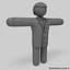 Бизнес Stickman Rigged