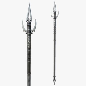 3D Dark spear